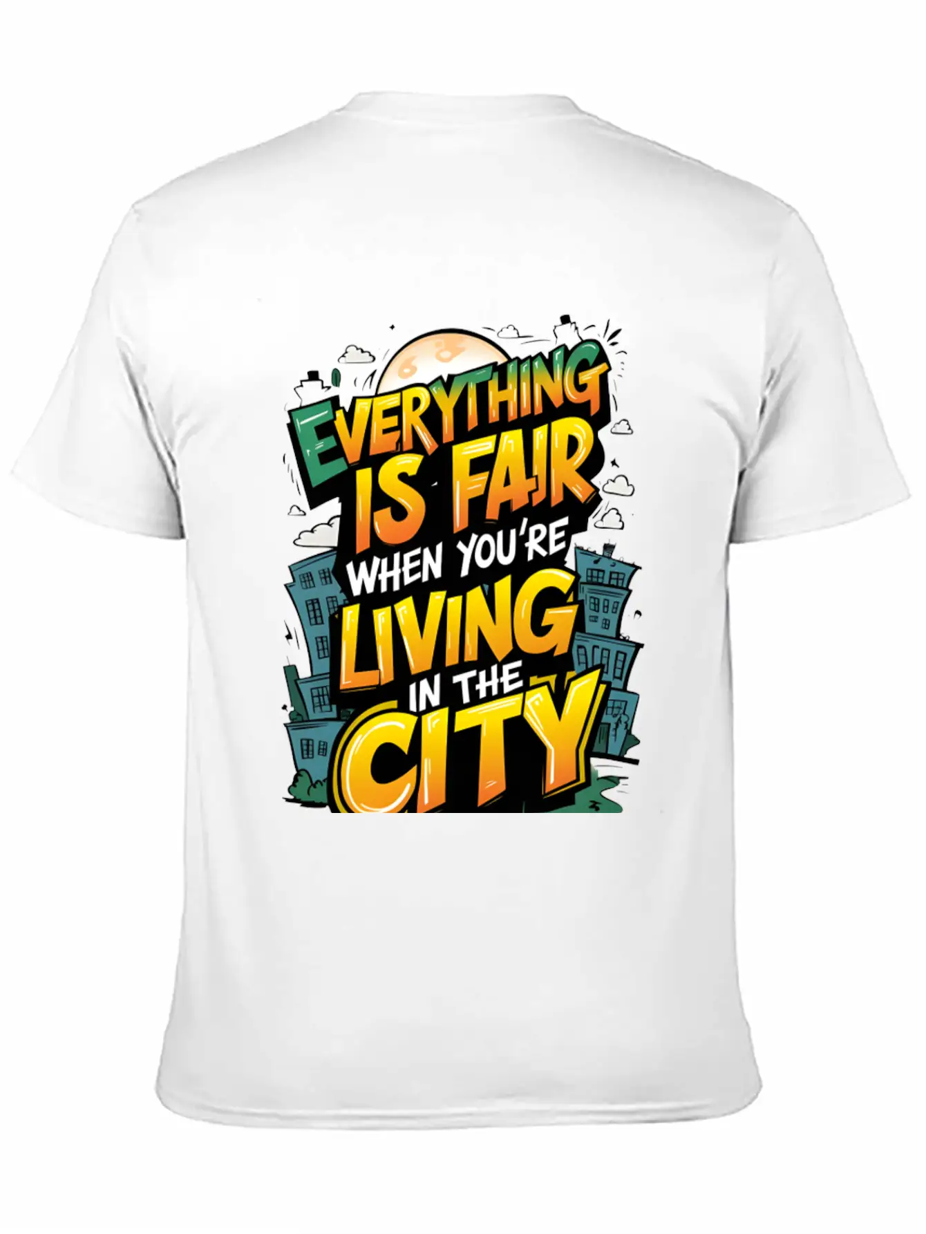 Urban Fairness Stylish Everyday T-Shirt – Unisex Basic Cotton Tee