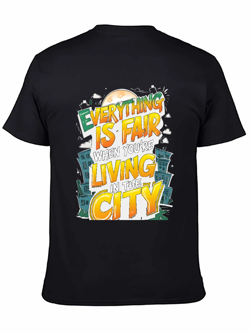 Urban Fairness Stylish Everyday T-Shirt – Unisex Basic Cotton Tee
