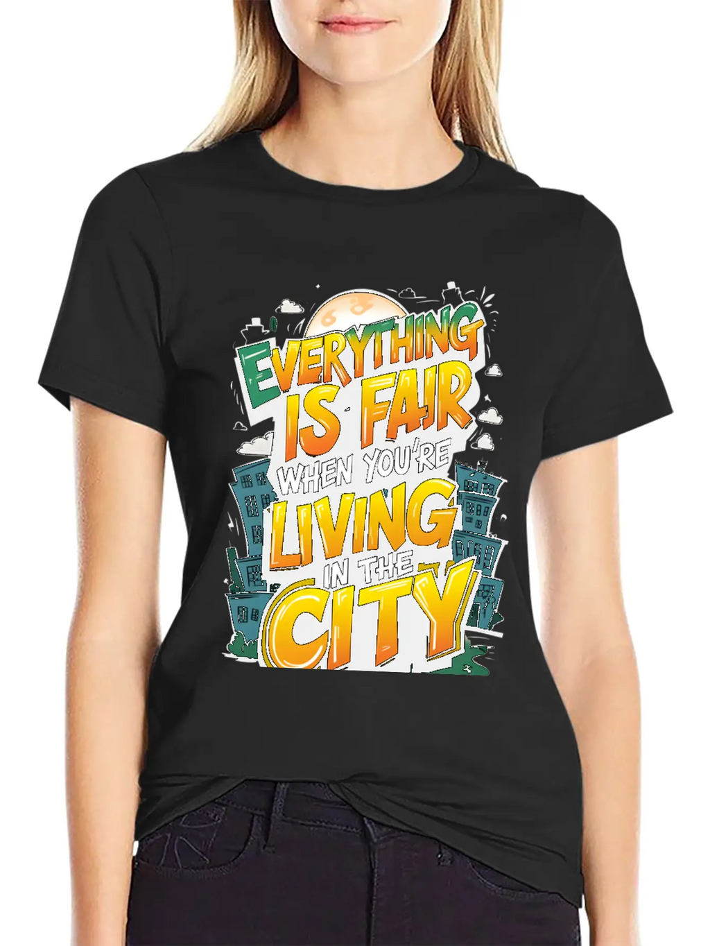 Urban Fairness Stylish Everyday T-Shirt – Unisex Basic Cotton Tee
