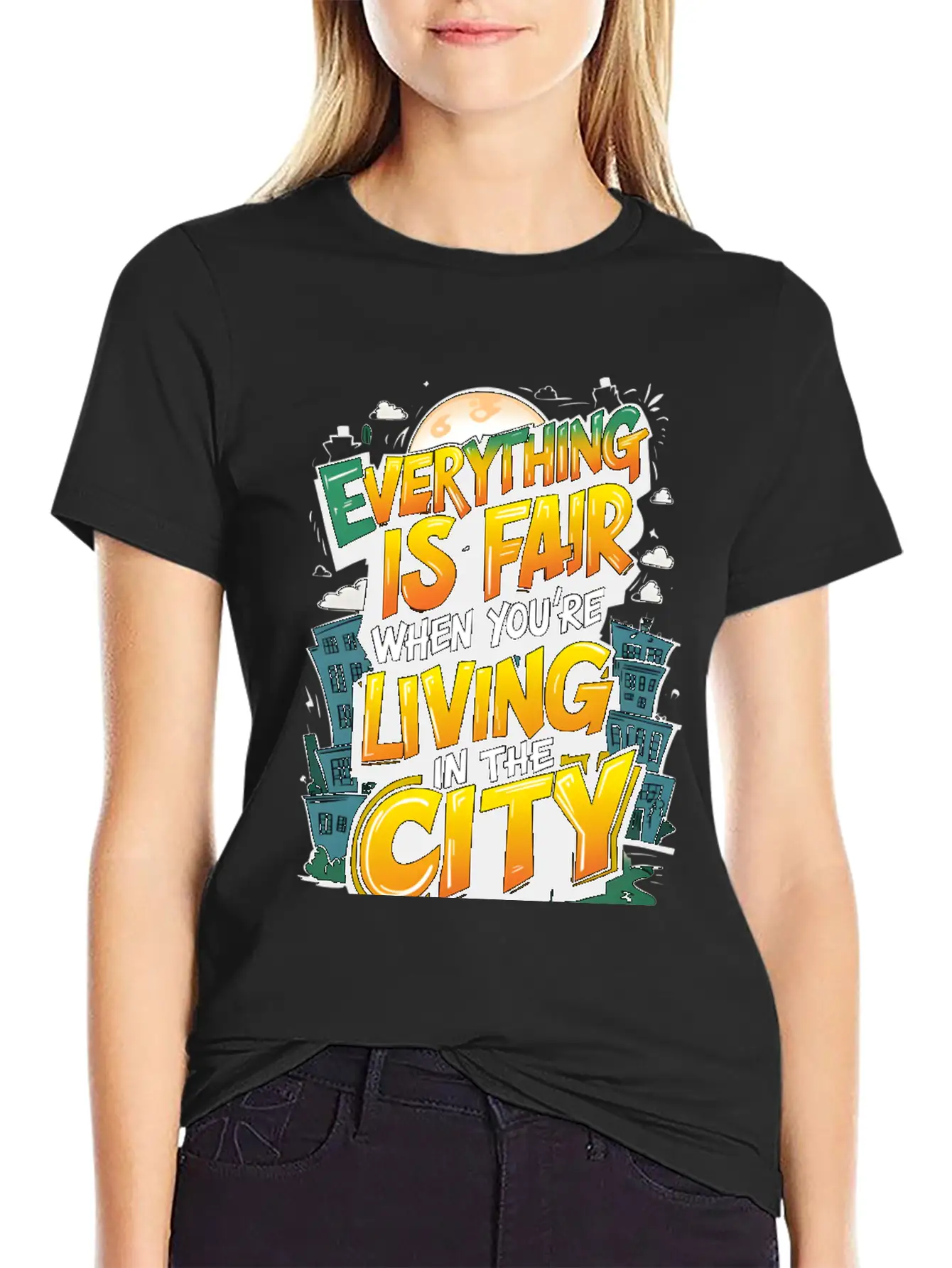 Urban Fairness Stylish Everyday T-Shirt – Unisex Basic Cotton Tee