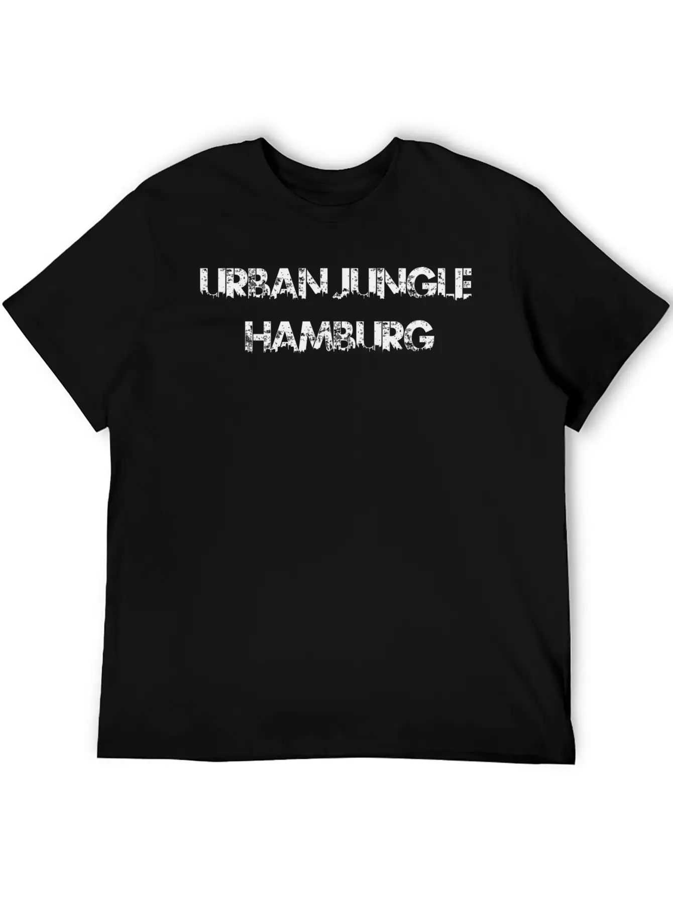 Urban Jungle - Hamburg Classic Cotton Tee – Unisex Comfort For Any Season