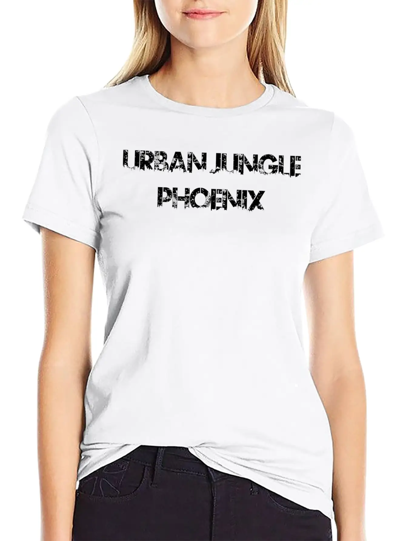 Urban Jungle - Phonenix Timeless Short Sleeve Tee – Comfy And Minimalist Design