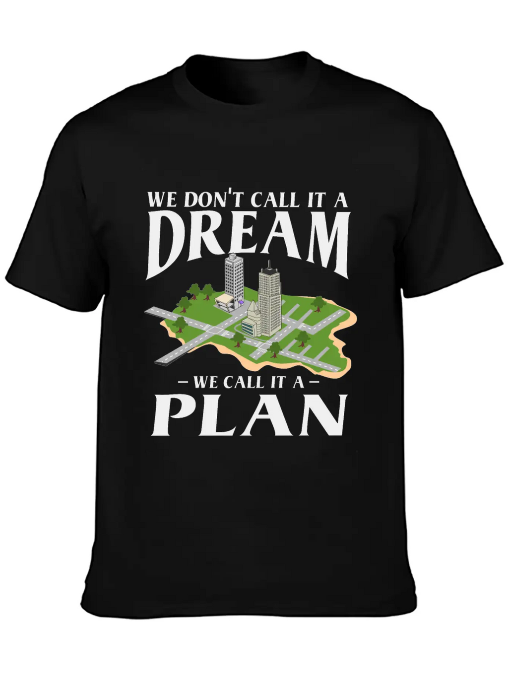 Urban Planner Classic Cotton Tee – Unisex Comfort For Any Season