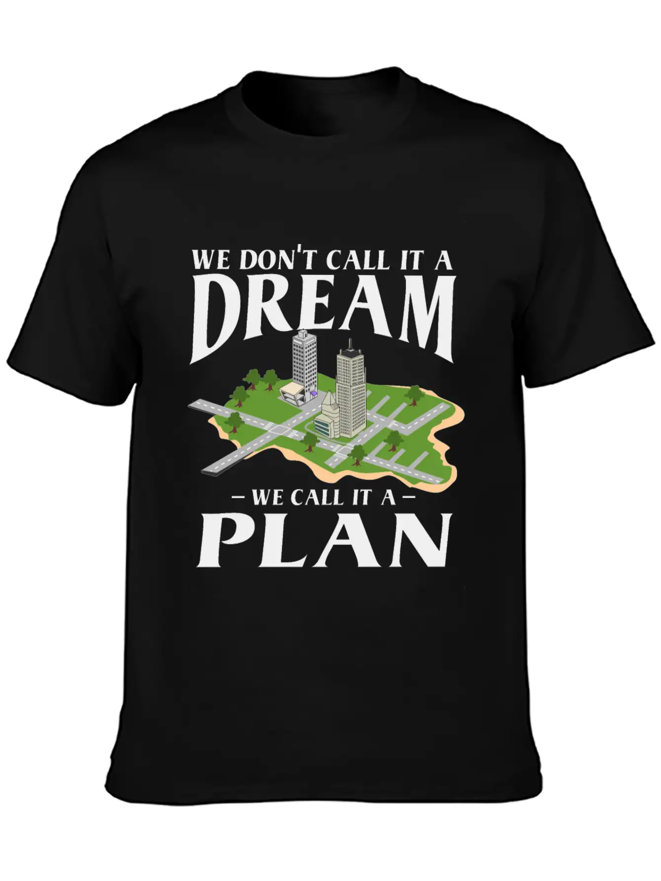 Urban Planner Classic Cotton Tee – Unisex Comfort For Any Season