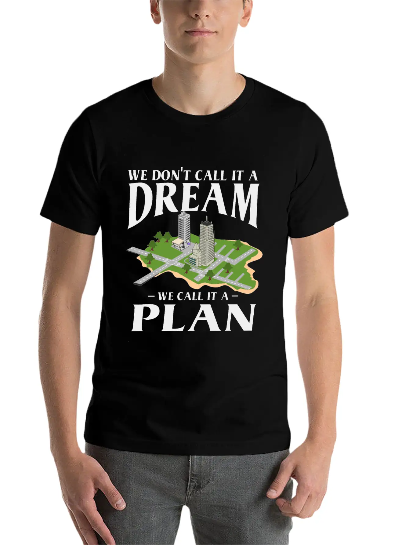 Urban Planner Classic Cotton Tee – Unisex Comfort For Any Season