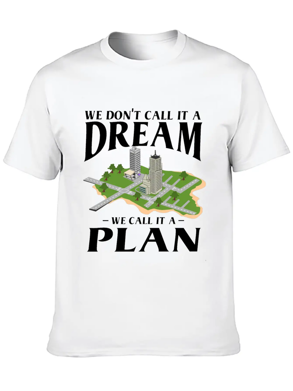 Urban Planner Classic Cotton Tee – Unisex Comfort For Any Season