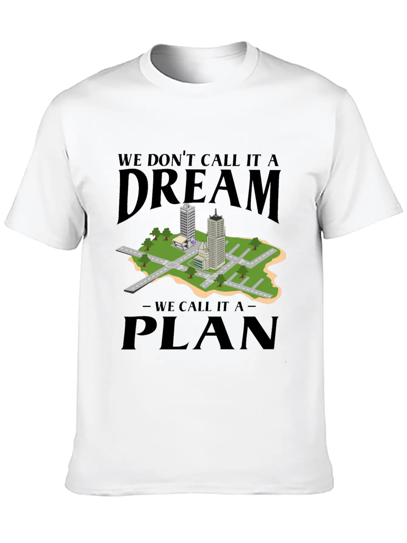 Urban Planner Classic Cotton Tee – Unisex Comfort For Any Season