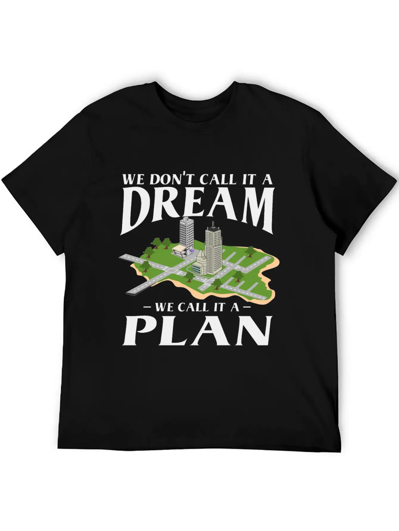 Urban Planner Classic Cotton Tee – Unisex Comfort For Any Season