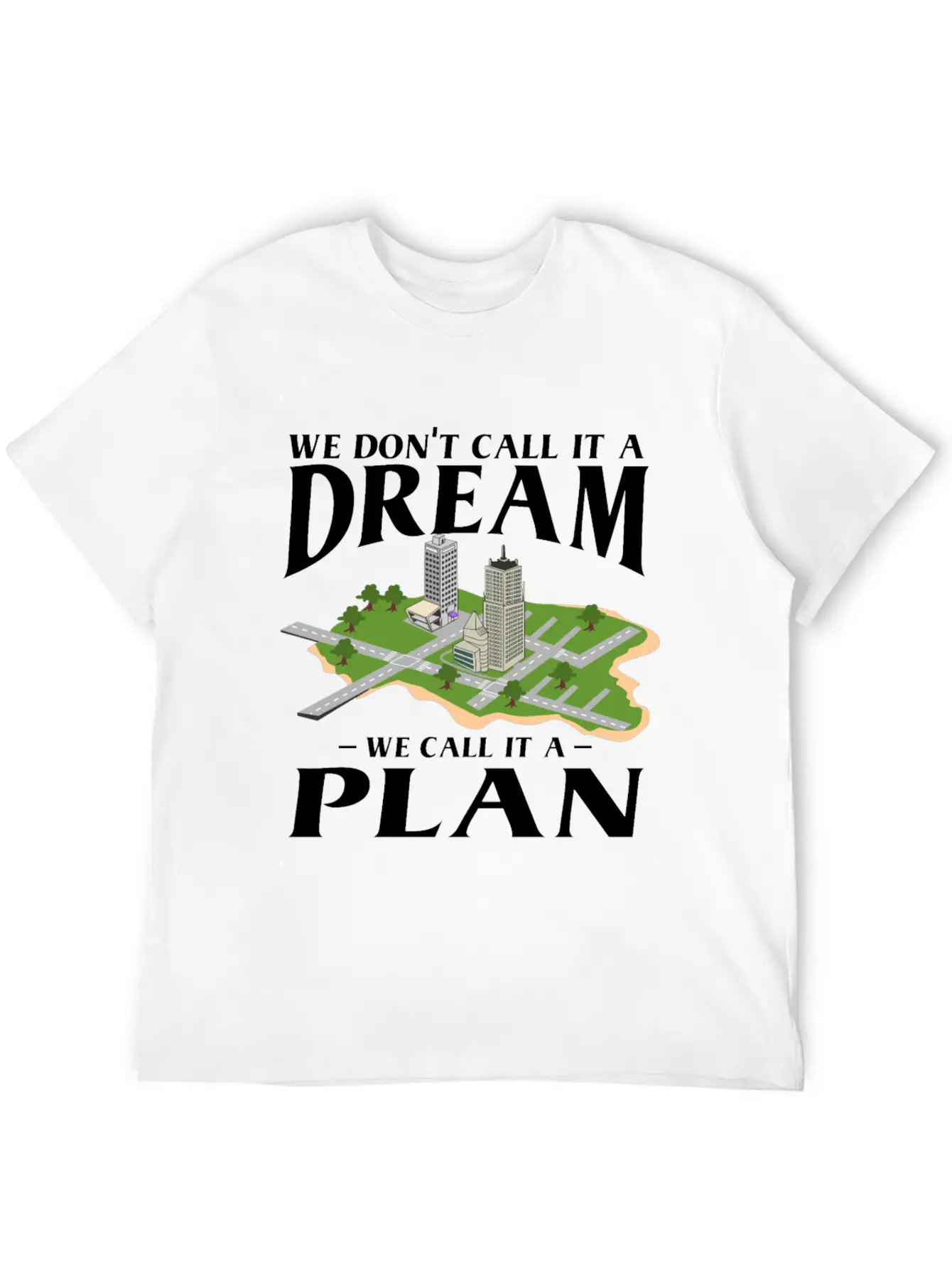 Urban Planner Classic Cotton Tee – Unisex Comfort For Any Season