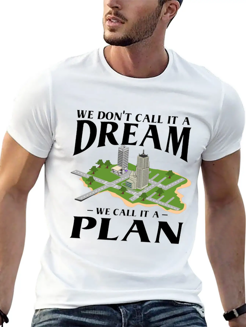 Urban Planner Classic Cotton Tee – Unisex Comfort For Any Season