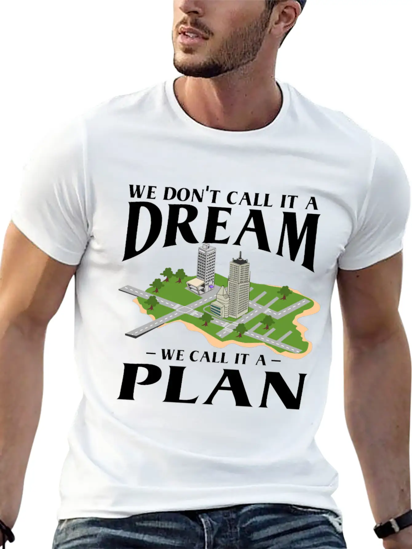 Urban Planner Classic Cotton Tee – Unisex Comfort For Any Season