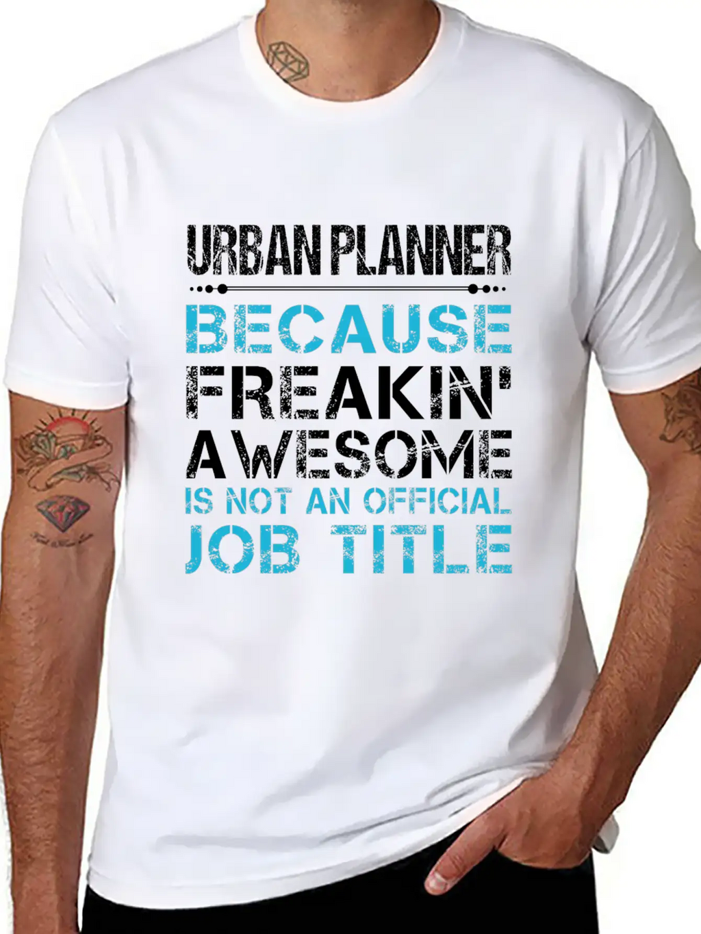 Urban Planner T Shirt - Freaking Awesome Gift Item Timeless Short Sleeve Tee – Comfy And Minimalist Design