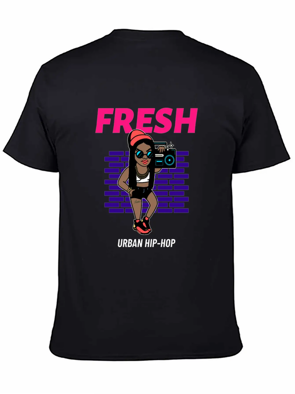 Urban Styled Design Maker Of A Hip Hop Singer Timeless Short Sleeve Tee – Comfy And Minimalist Design