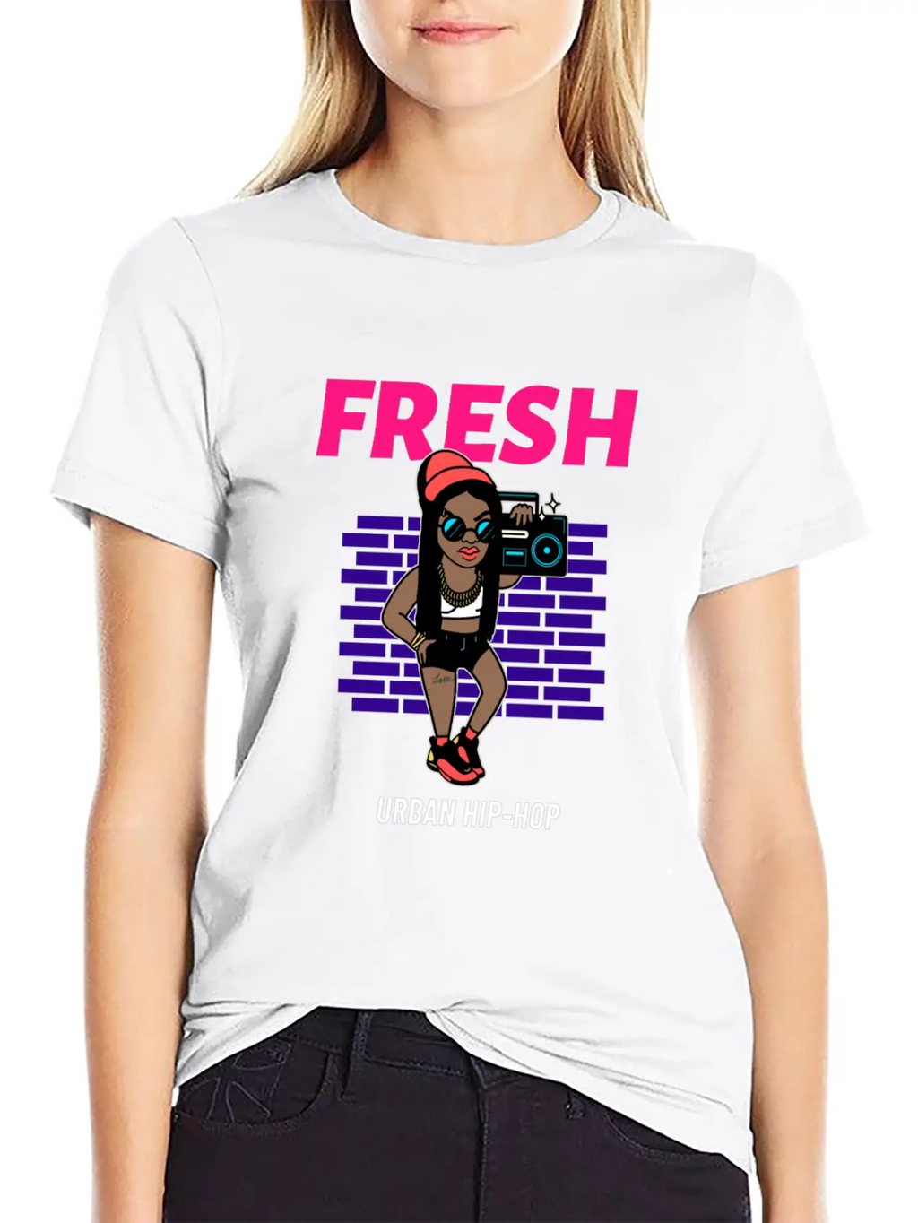 Urban Styled Design Maker Of A Hip Hop Singer Timeless Short Sleeve Tee – Comfy And Minimalist Design