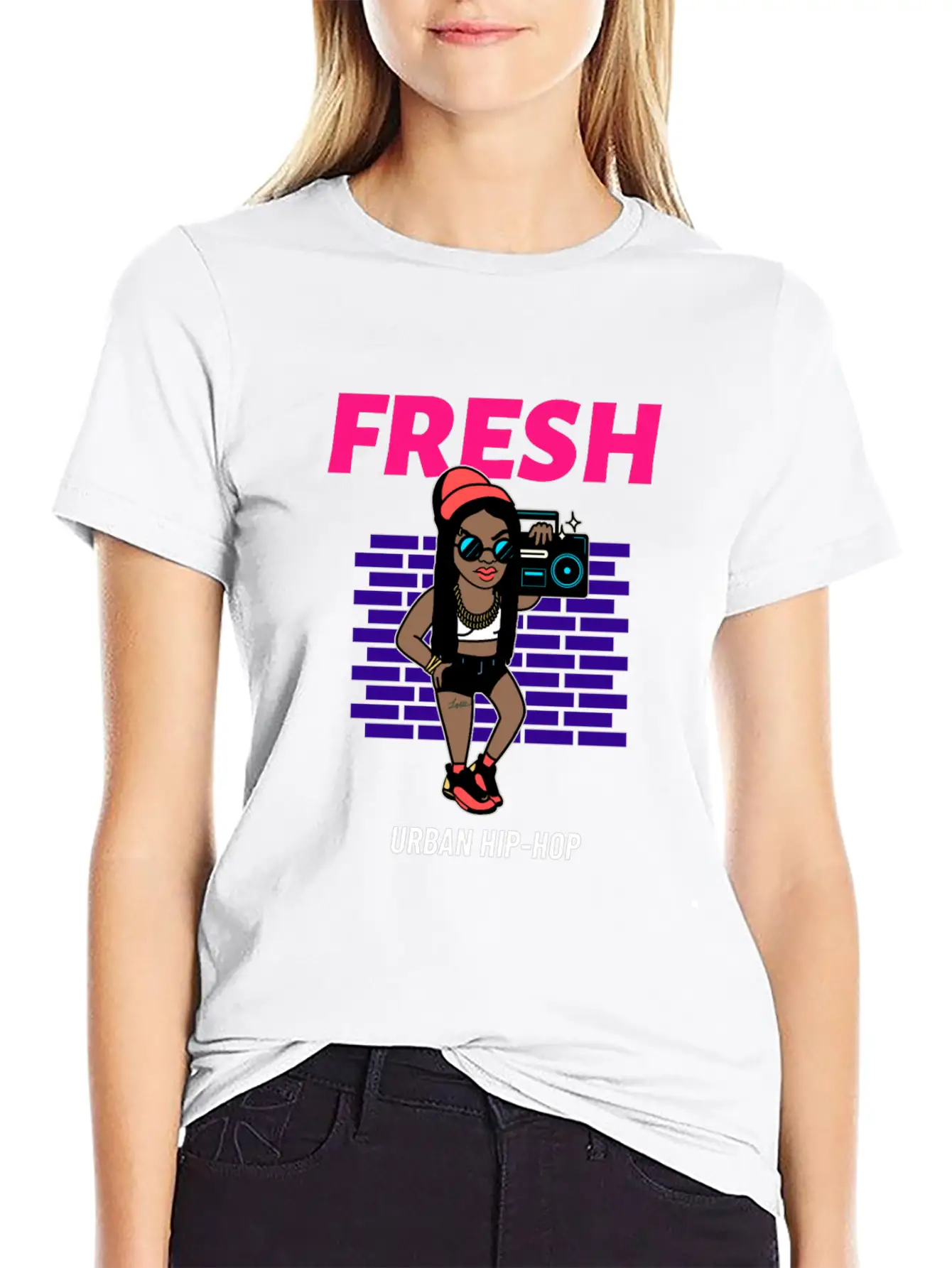 Urban Styled Design Maker Of A Hip Hop Singer Timeless Short Sleeve Tee – Comfy And Minimalist Design