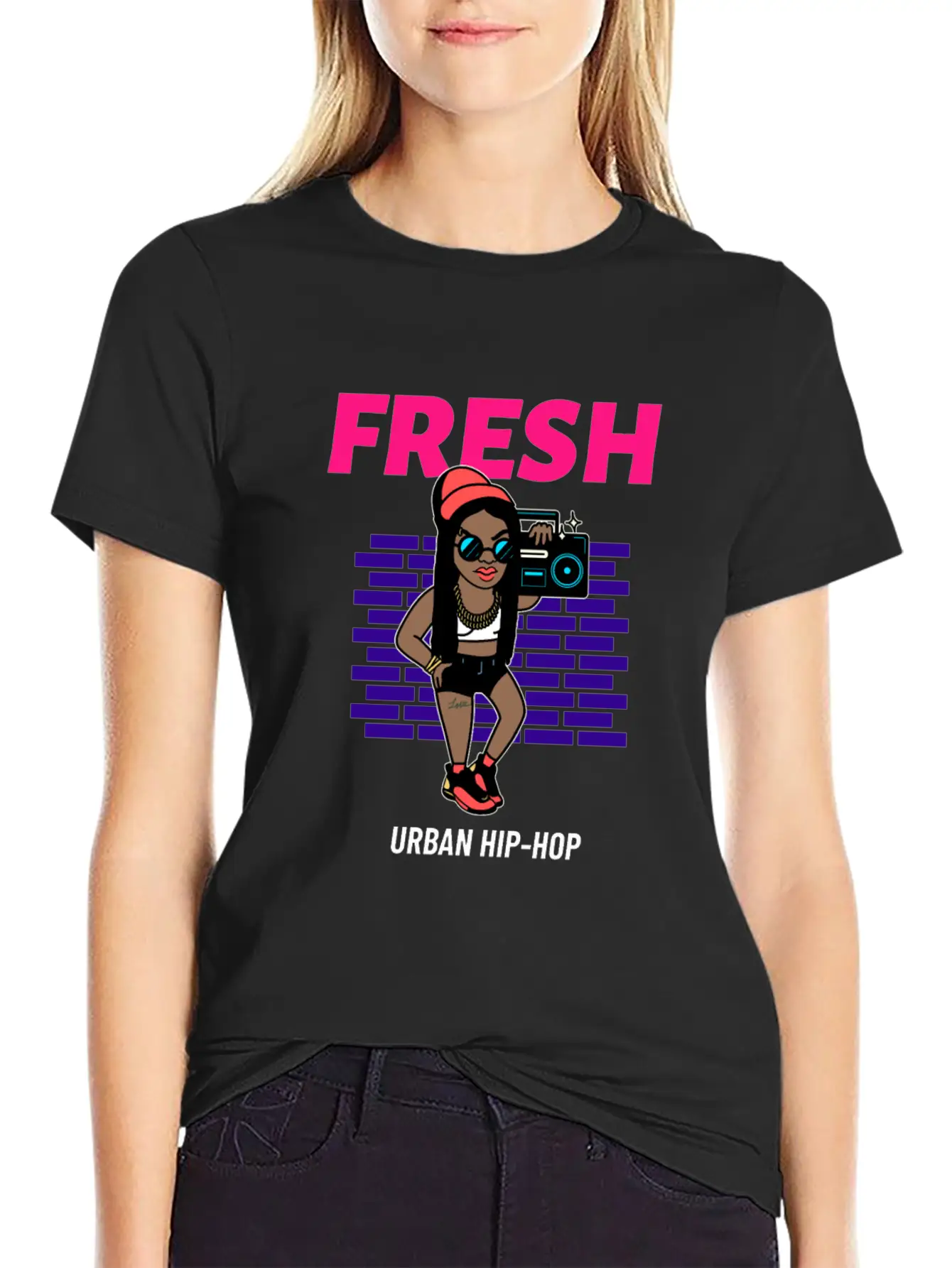 Urban Styled Design Maker Of A Hip Hop Singer Timeless Short Sleeve Tee – Comfy And Minimalist Design