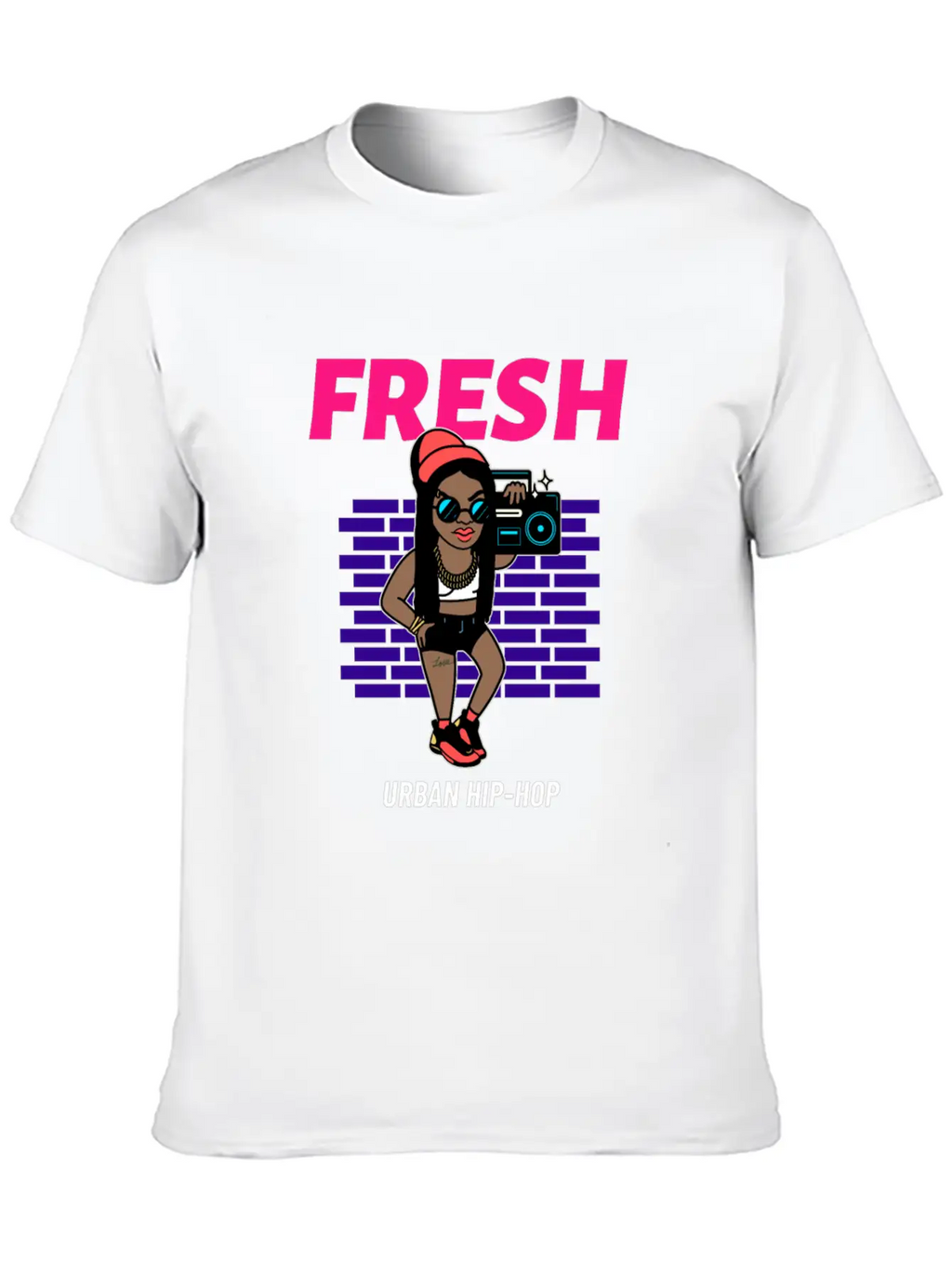 Urban Styled Design Maker Of A Hip Hop Singer Timeless Short Sleeve Tee – Comfy And Minimalist Design