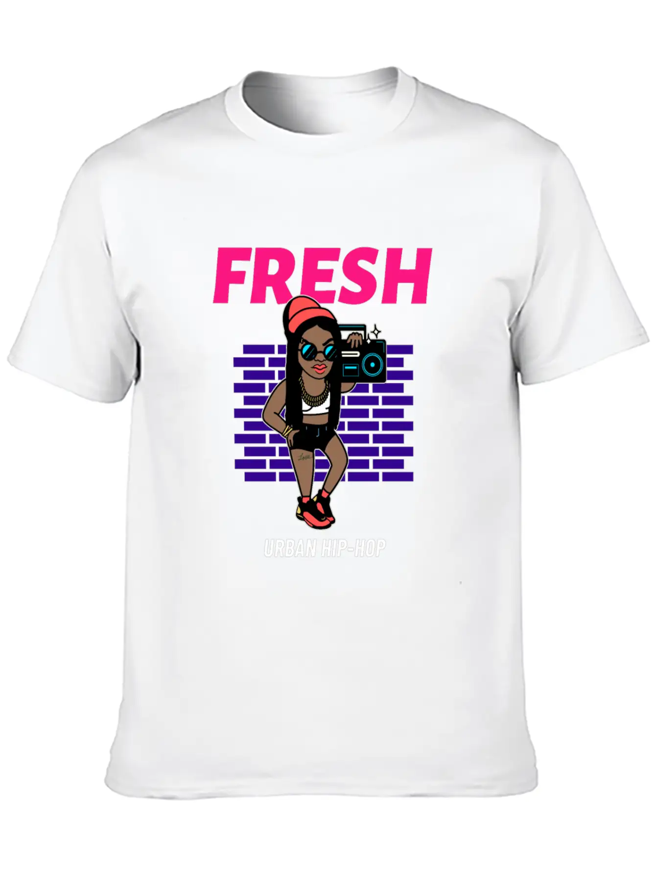 Urban Styled Design Maker Of A Hip Hop Singer Timeless Short Sleeve Tee – Comfy And Minimalist Design