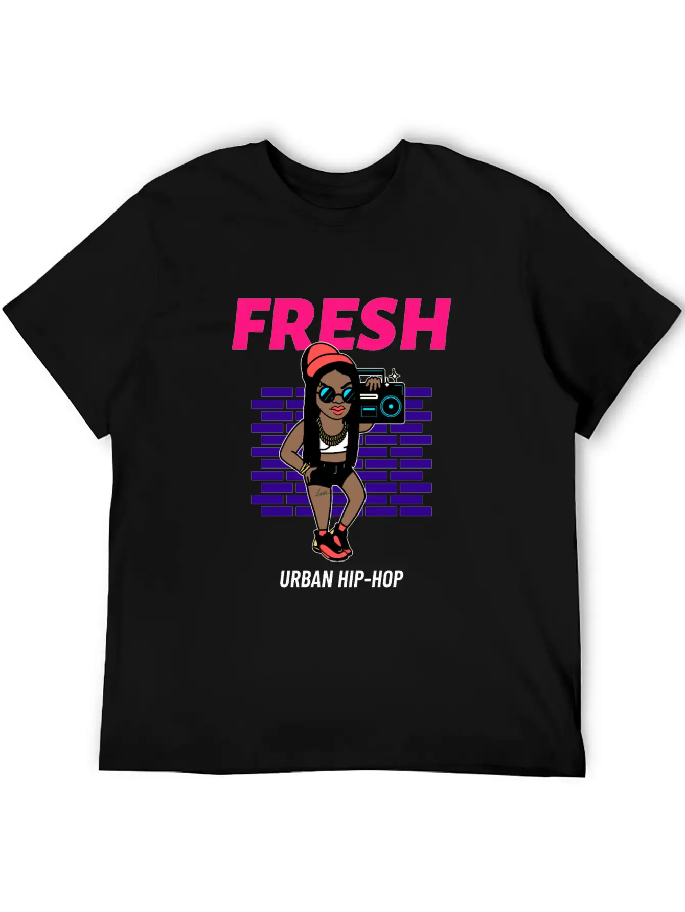 Urban Styled Design Maker Of A Hip Hop Singer Timeless Short Sleeve Tee – Comfy And Minimalist Design