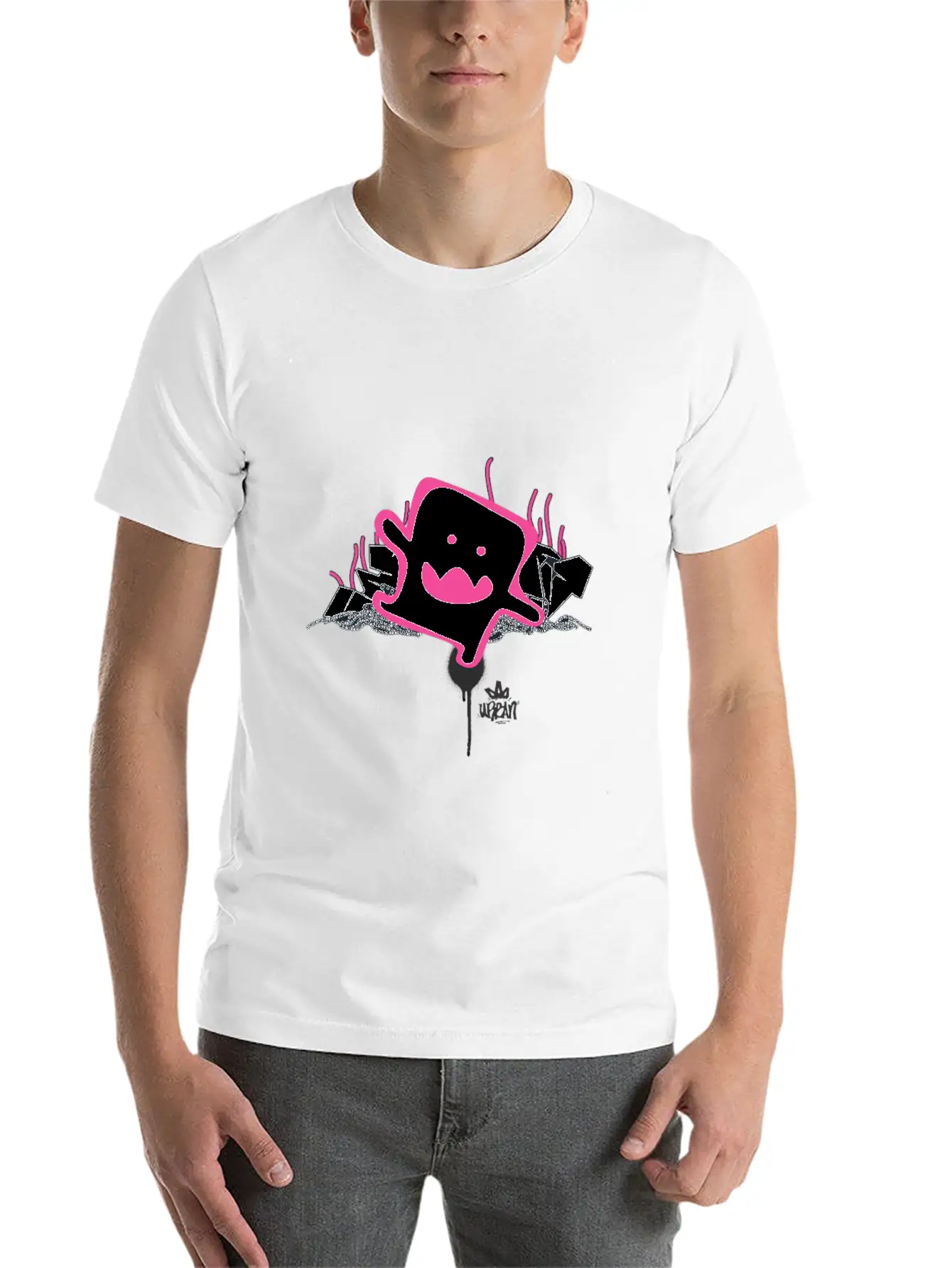 Urban - Urban Area - Shirt Basic Graphic T-Shirt – Daily Comfort In Soft Cotton