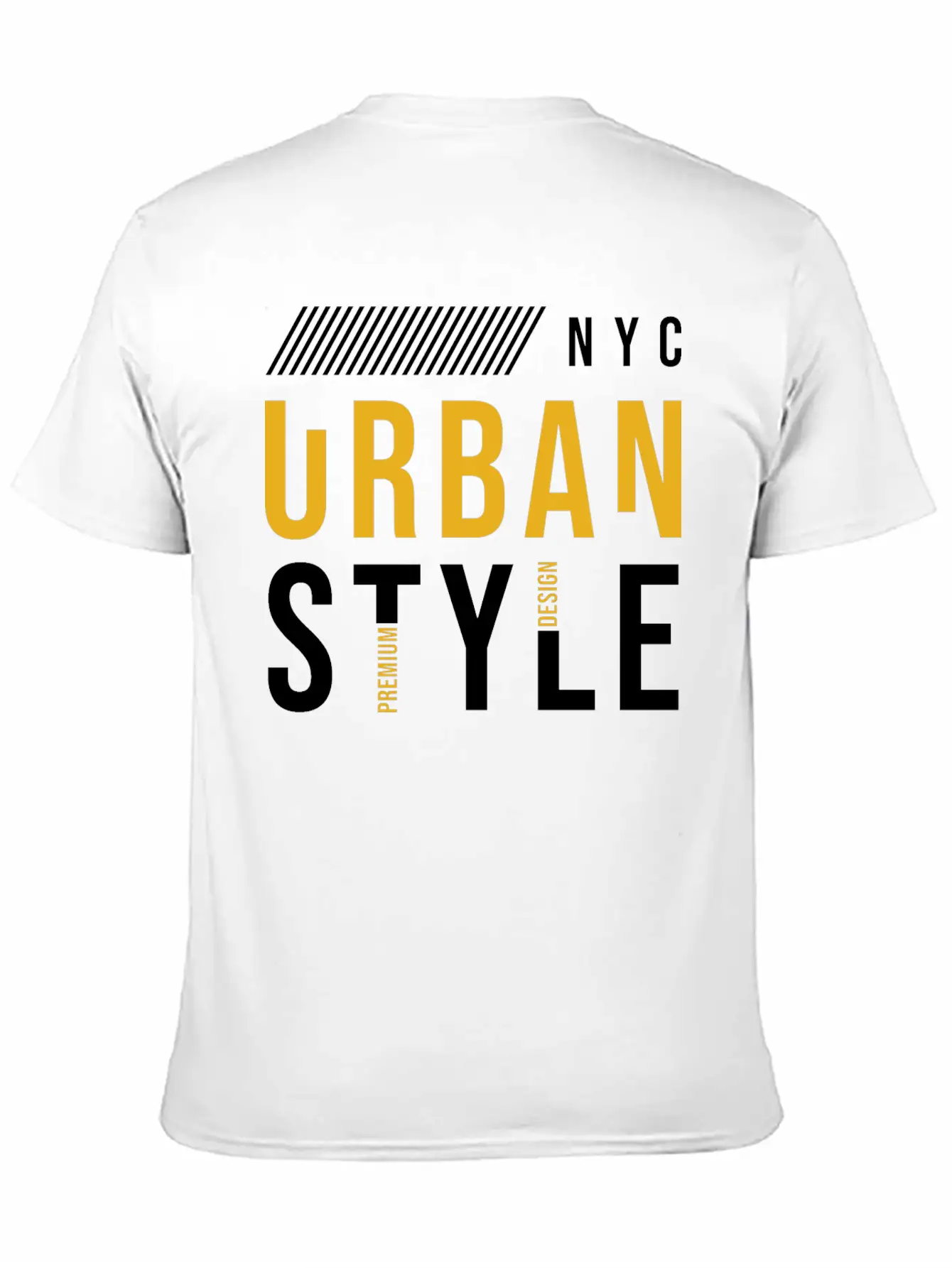 Urban Vibes: Street Art Design Print From The City Basic Graphic T-Shirt – Daily Comfort In Soft Cotton