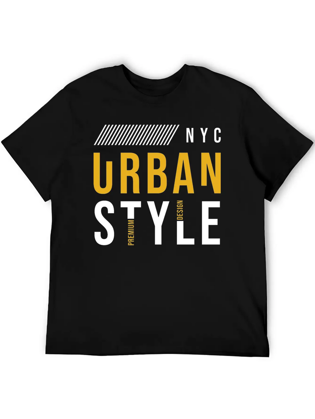 Urban Vibes: Street Art Design Print From The City Basic Graphic T-Shirt – Daily Comfort In Soft Cotton