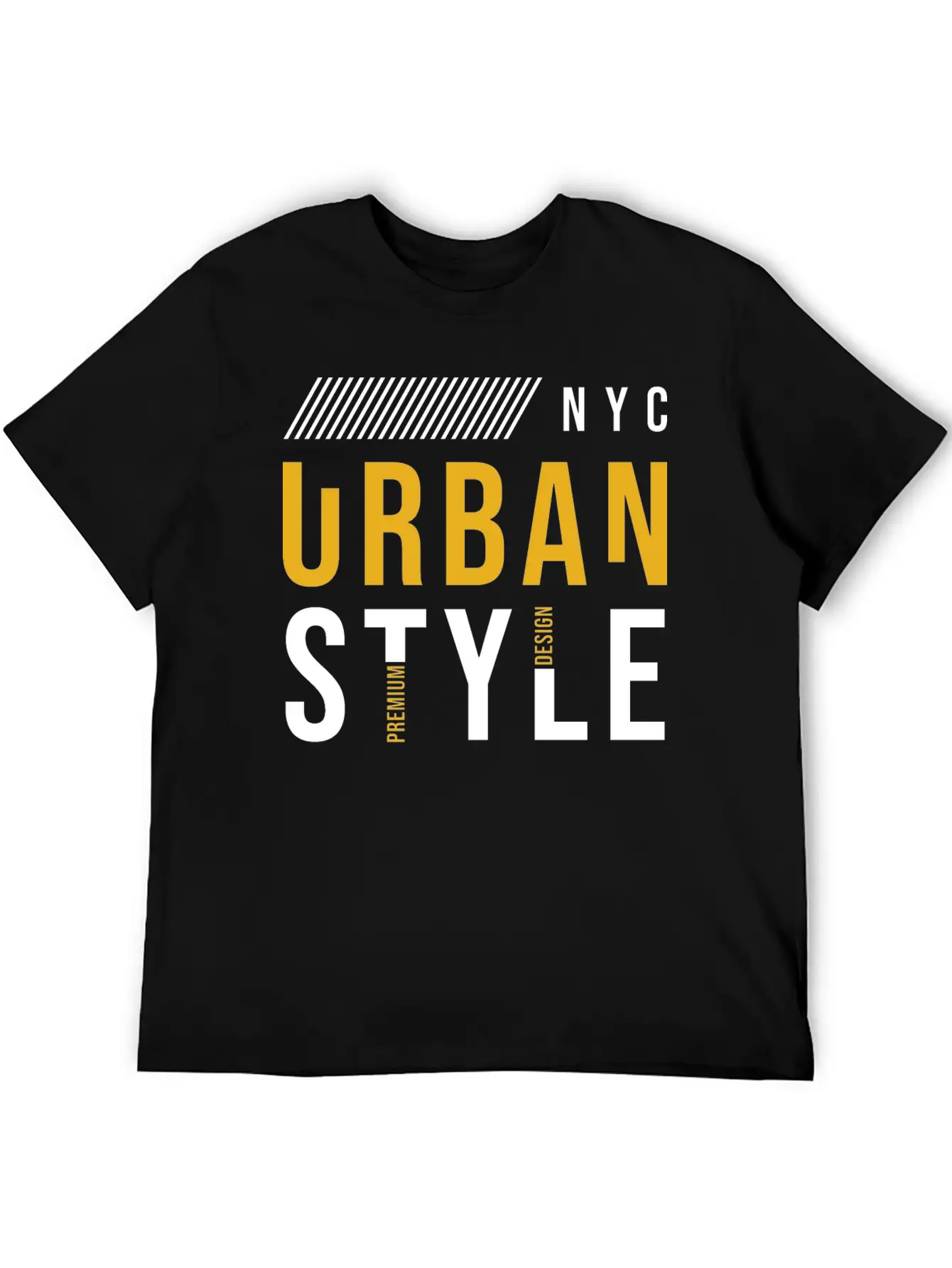 Urban Vibes: Street Art Design Print From The City Basic Graphic T-Shirt – Daily Comfort In Soft Cotton