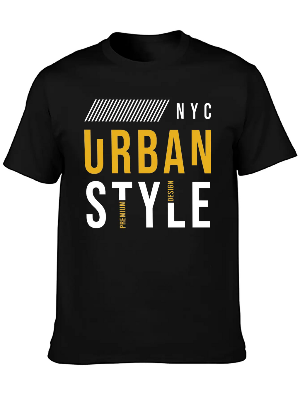 Urban Vibes: Street Art Design Print From The City Basic Graphic T-Shirt – Daily Comfort In Soft Cotton