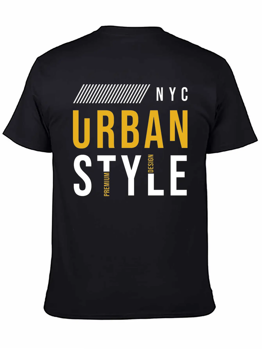Urban Vibes: Street Art Design Print From The City Basic Graphic T-Shirt – Daily Comfort In Soft Cotton