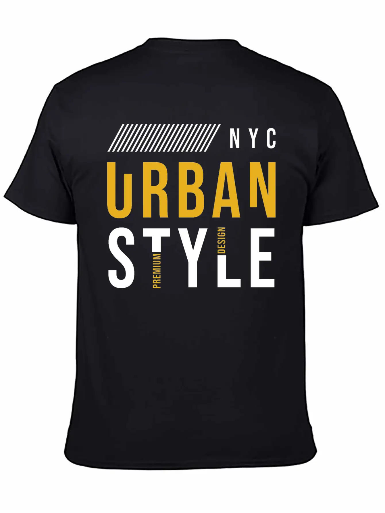 Urban Vibes: Street Art Design Print From The City Basic Graphic T-Shirt – Daily Comfort In Soft Cotton