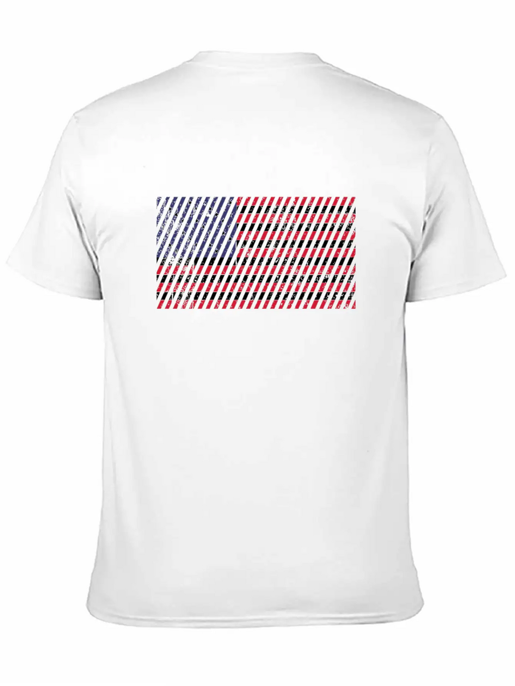 Us Flag Classic Cotton Tee – Unisex Comfort For Any Season