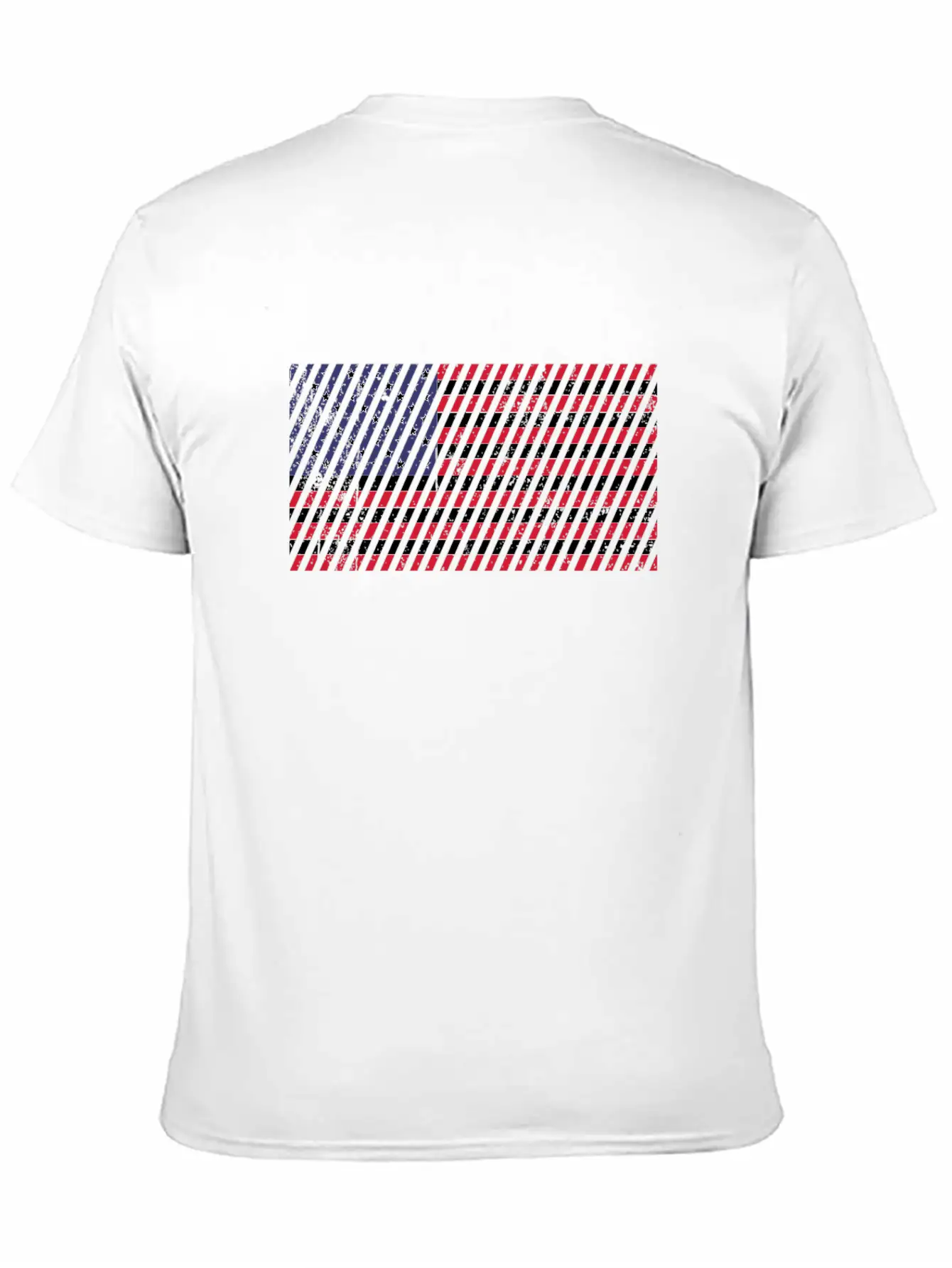 Us Flag Classic Cotton Tee – Unisex Comfort For Any Season