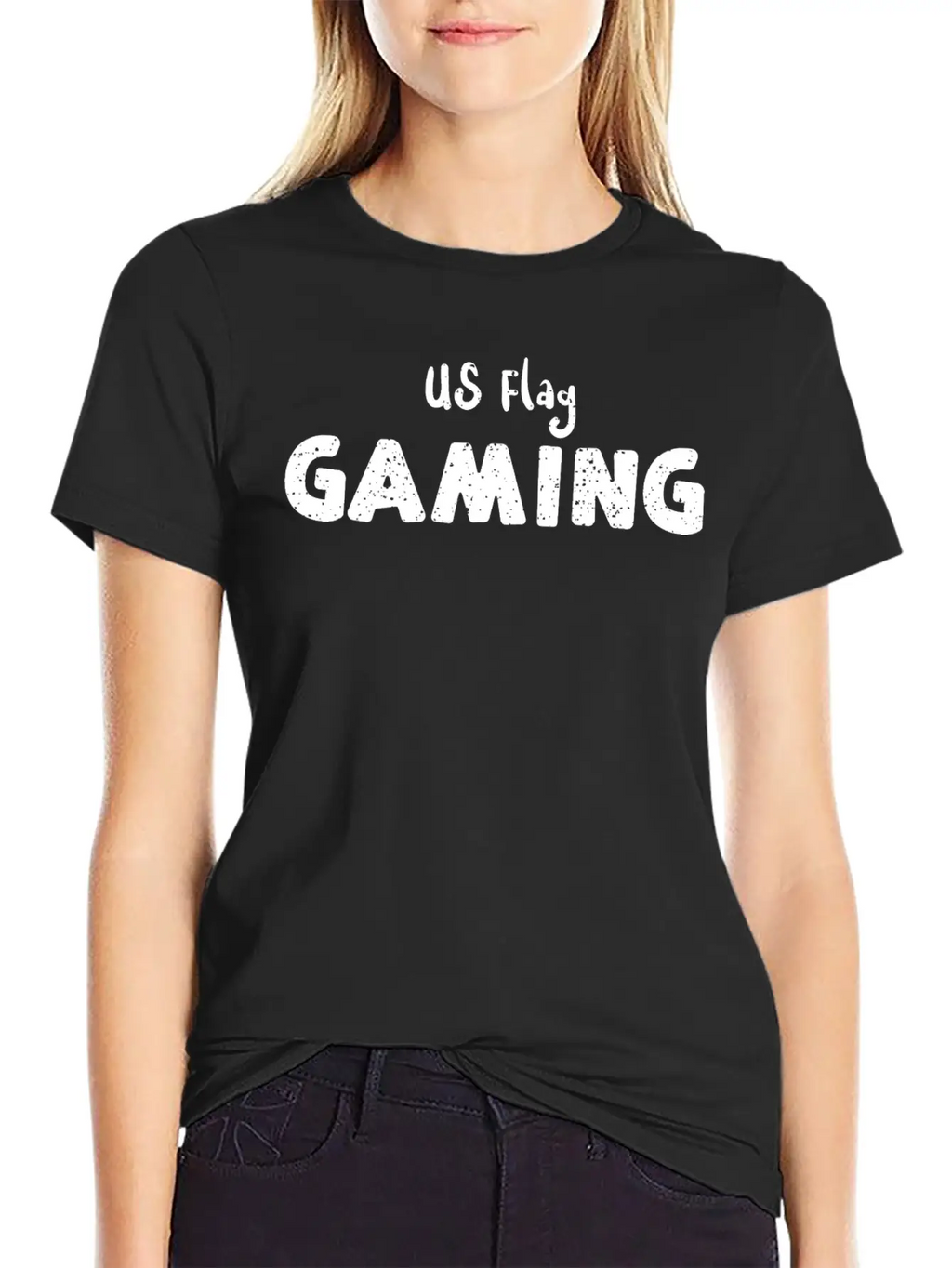 US Flag Gaming - Gaming Timeless Short Sleeve Tee – Comfy And Minimalist Design