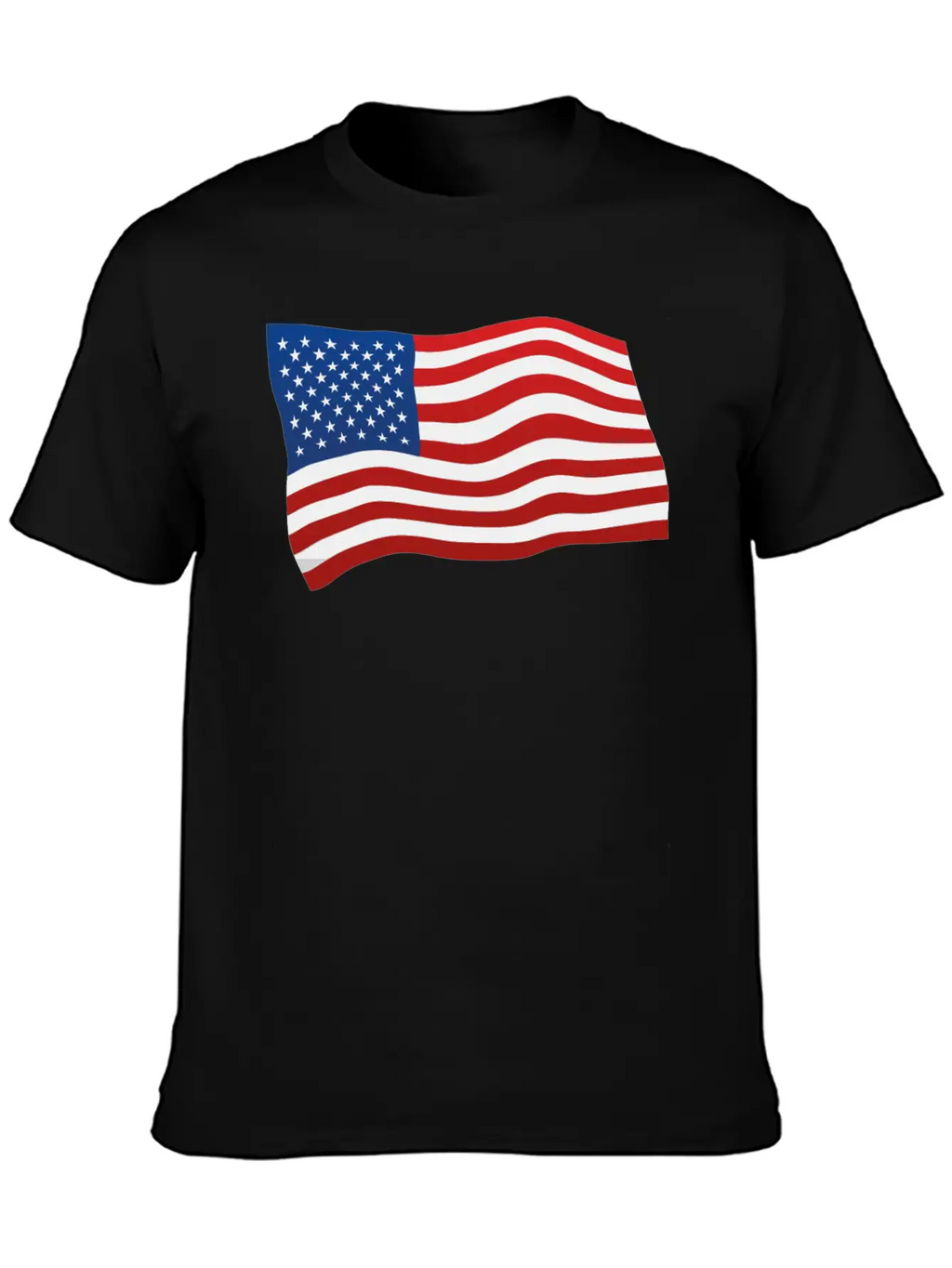 USA Flag Basic Graphic T-Shirt – Daily Comfort In Soft Cotton