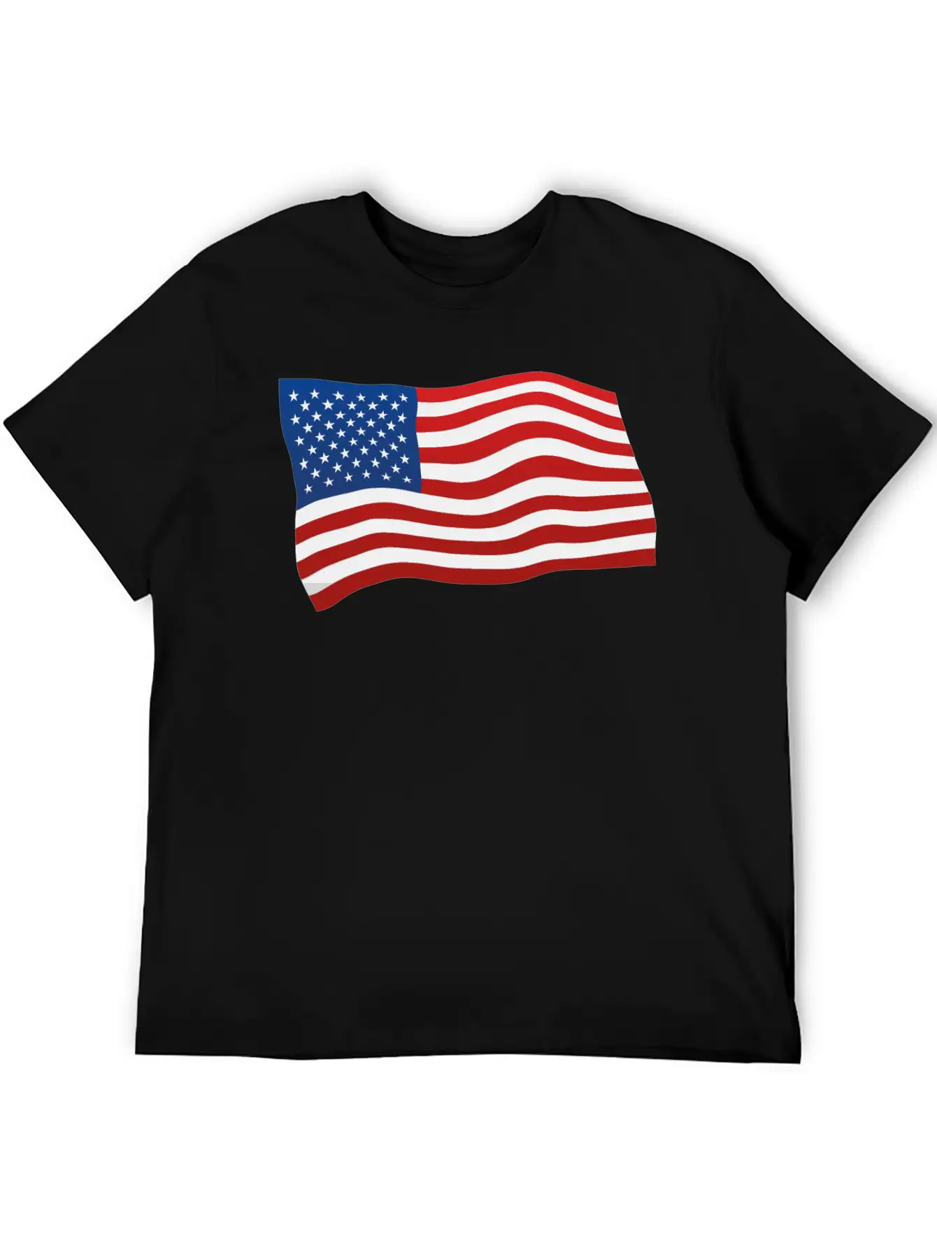 USA Flag Basic Graphic T-Shirt – Daily Comfort In Soft Cotton