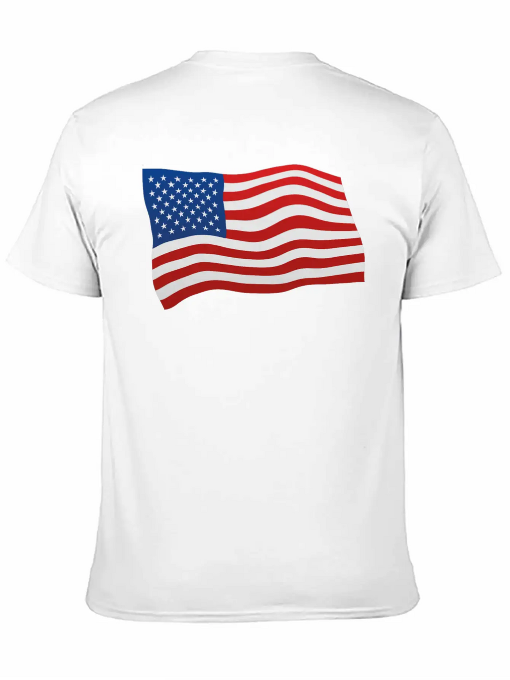 USA Flag Basic Graphic T-Shirt – Daily Comfort In Soft Cotton