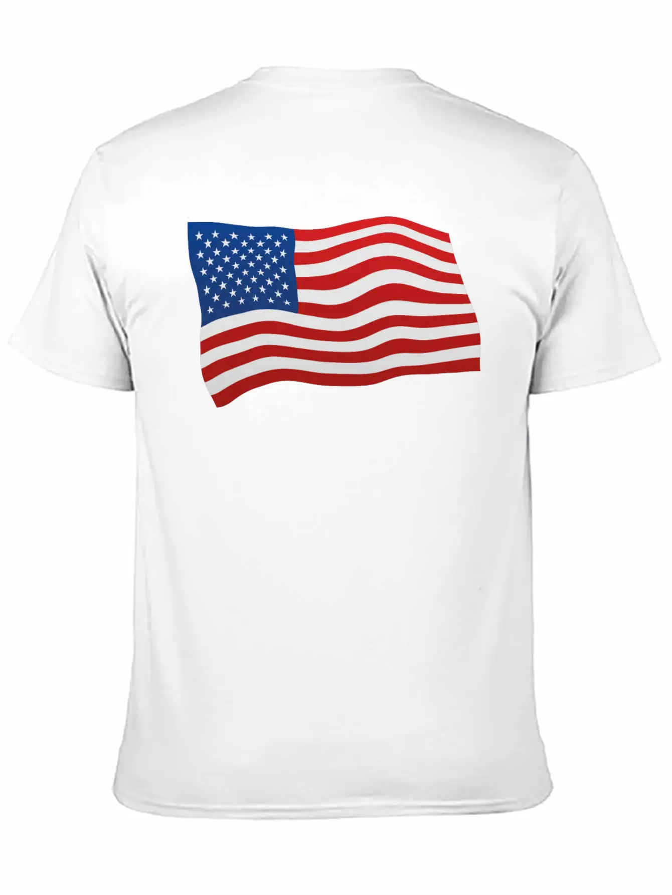 USA Flag Basic Graphic T-Shirt – Daily Comfort In Soft Cotton