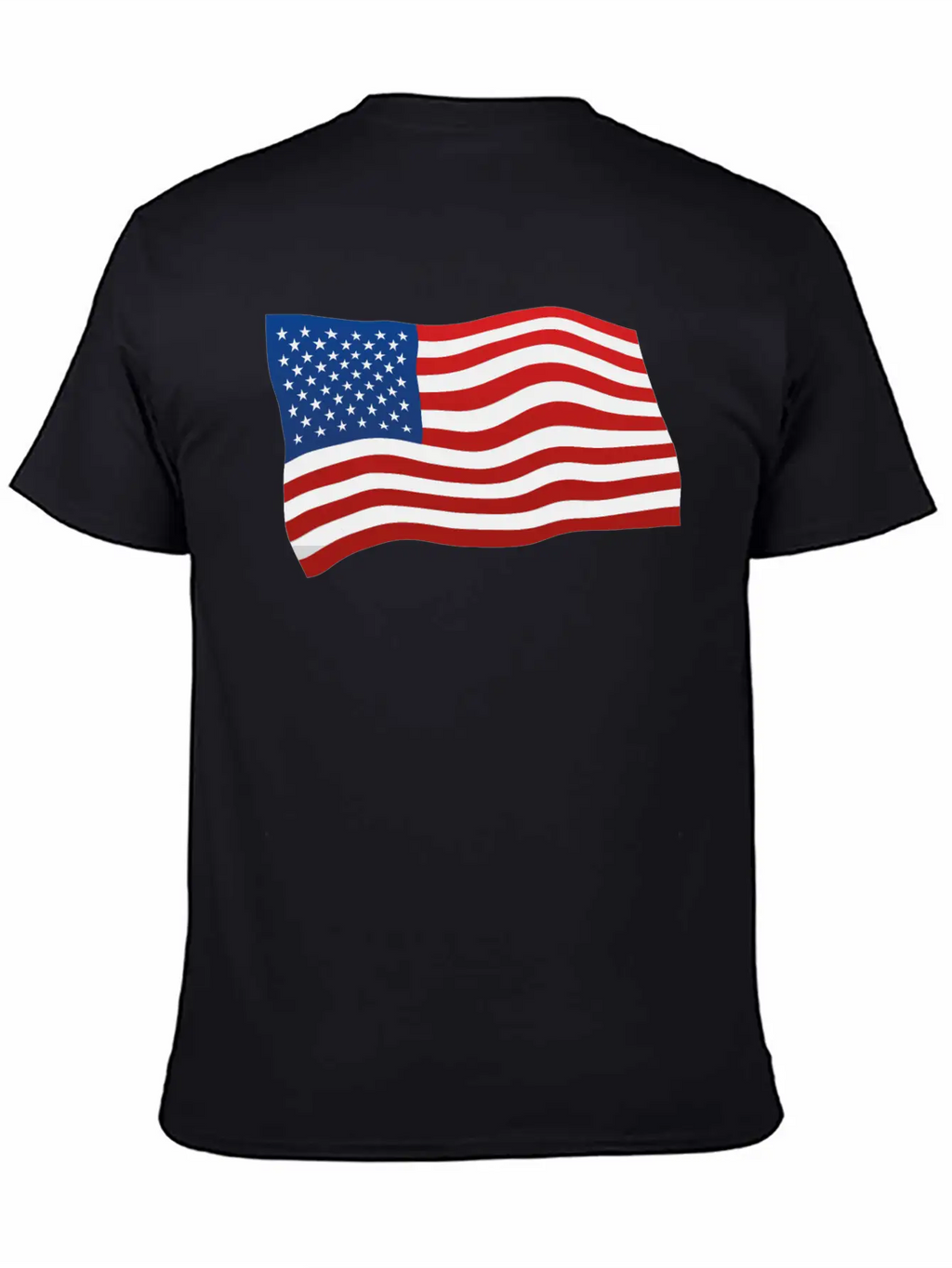 USA Flag Basic Graphic T-Shirt – Daily Comfort In Soft Cotton