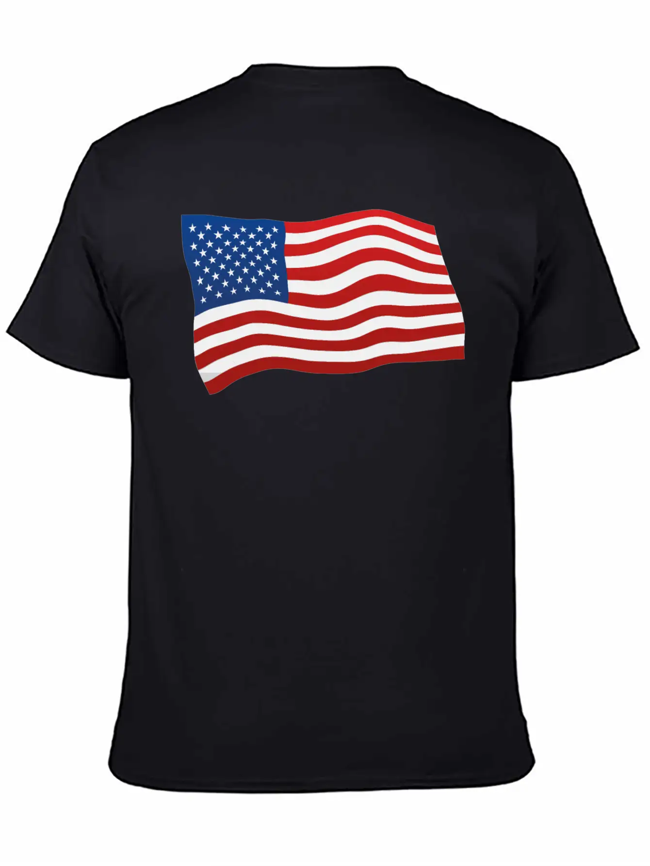 USA Flag Basic Graphic T-Shirt – Daily Comfort In Soft Cotton
