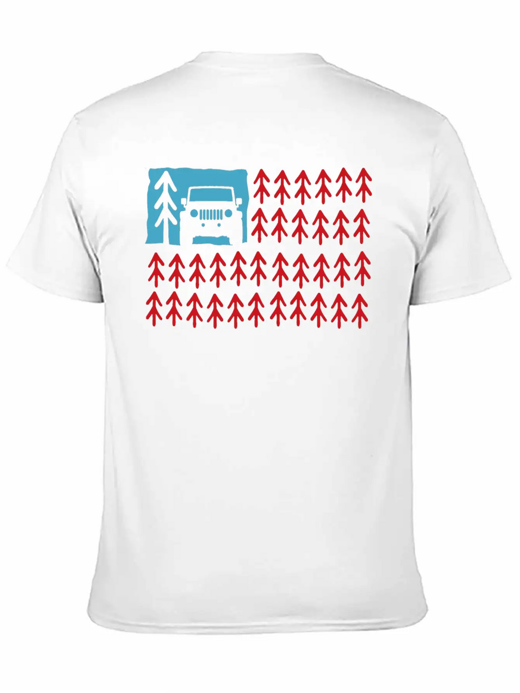 Usa Offroad Lover Trees Adventure 4x4 Offroad Unisex Casual T-Shirt – Clean Design For Daily Comfort