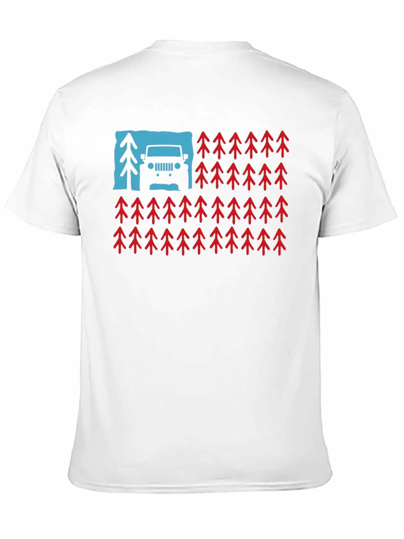 Usa Offroad Lover Trees Adventure 4x4 Offroad Unisex Casual T-Shirt – Clean Design For Daily Comfort