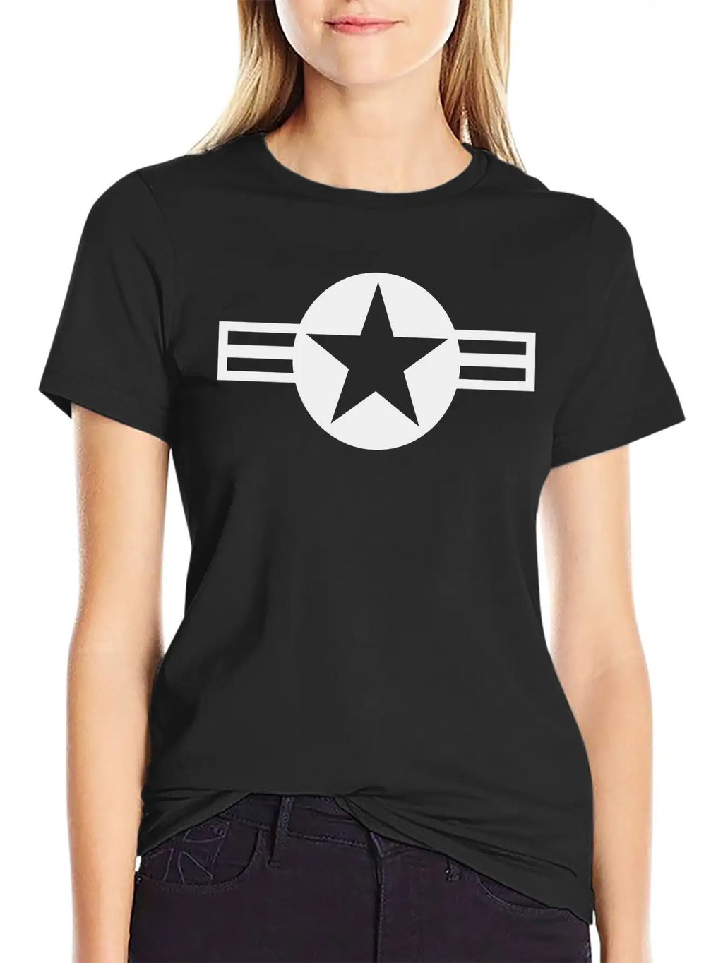 USAF Roundel Basic Graphic T-Shirt – Daily Comfort In Soft Cotton