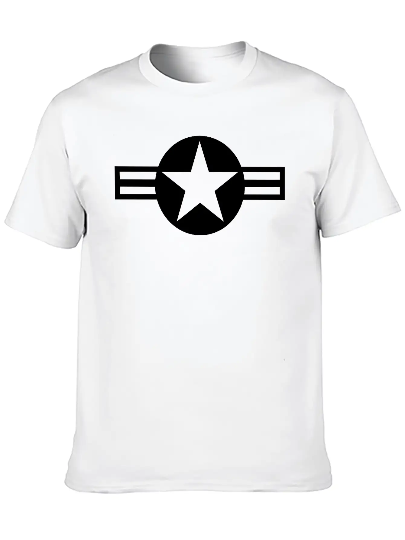 USAF Roundel Basic Graphic T-Shirt – Daily Comfort In Soft Cotton