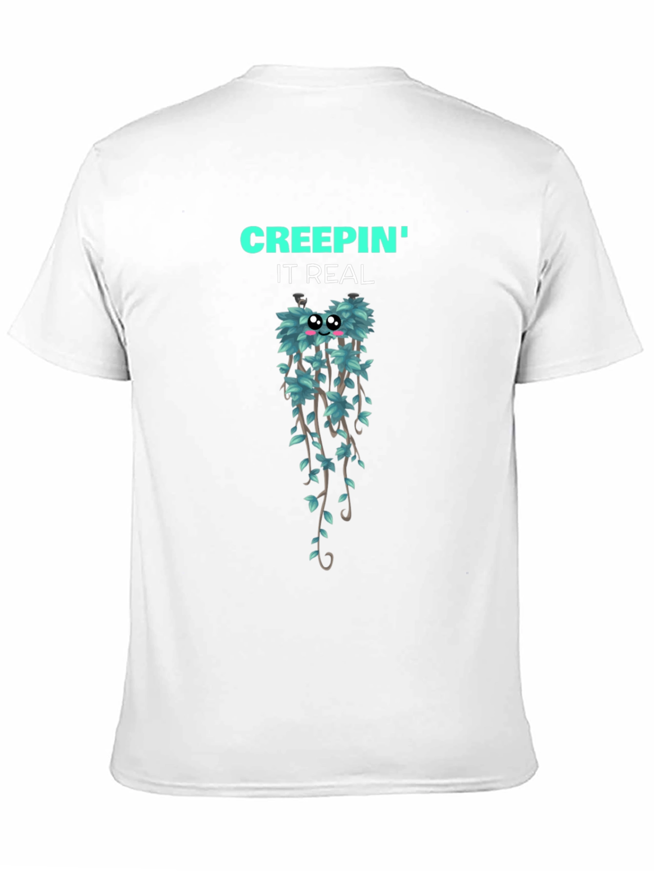 Creepin It Real Graphic T-Shirt - Black