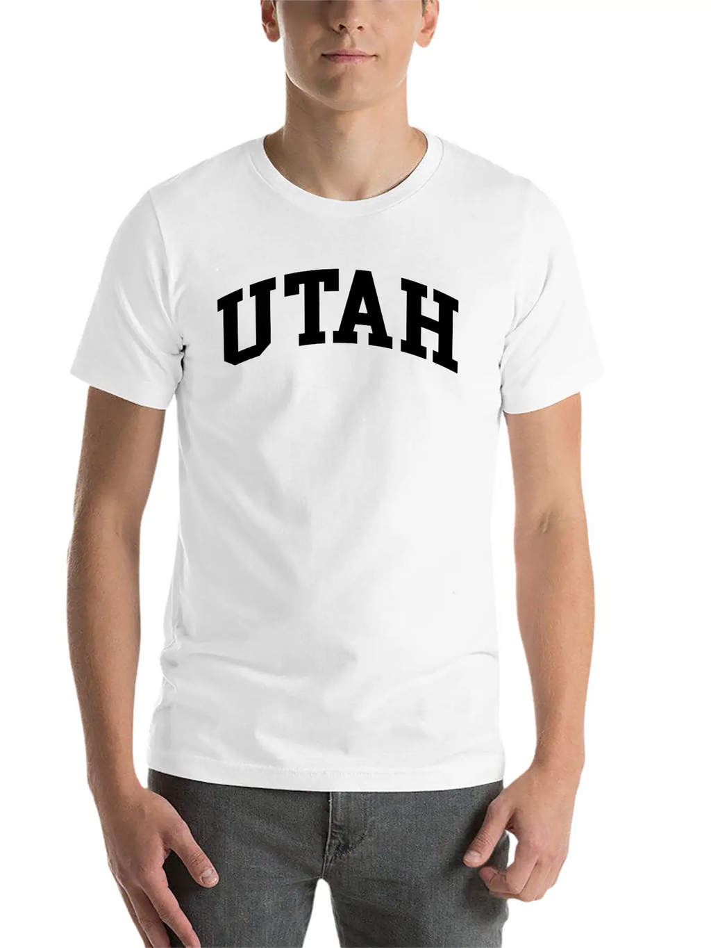 Utah Basic Graphic T-Shirt – Daily Comfort In Soft Cotton