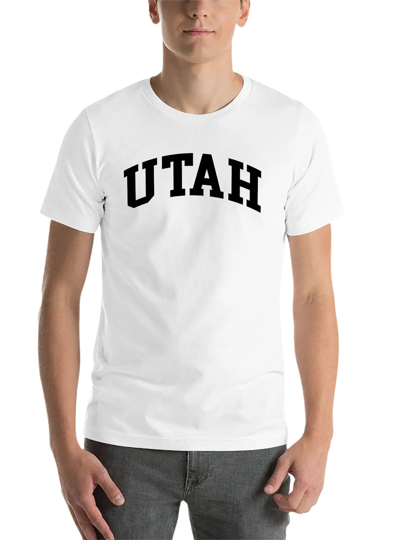 Utah Basic Graphic T-Shirt – Daily Comfort In Soft Cotton