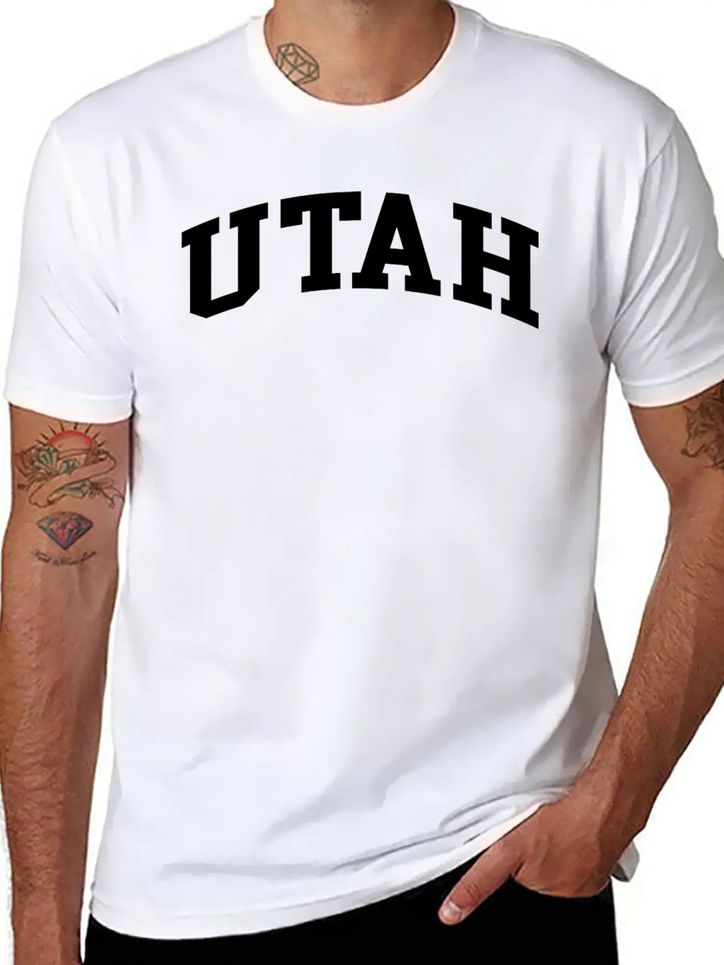 Utah Basic Graphic T-Shirt – Daily Comfort In Soft Cotton