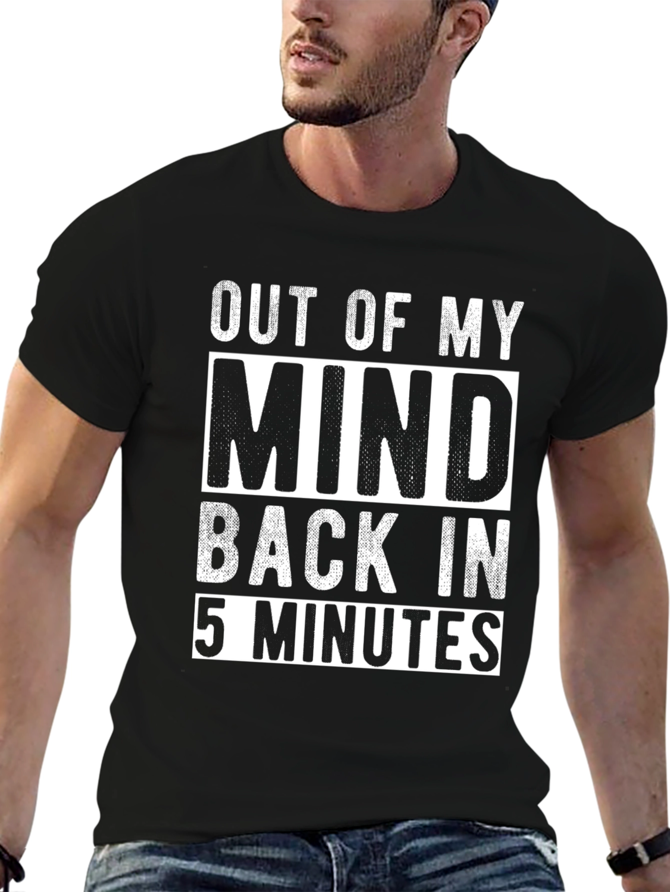 Out of My Mind Funny Graphic Tee
