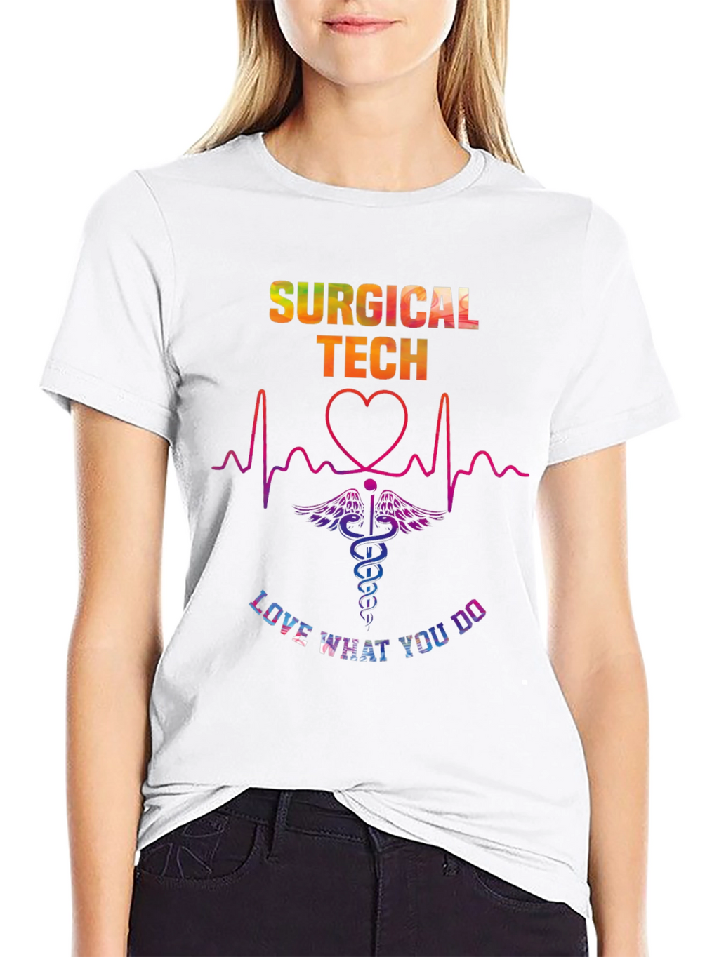 Surgical Tech Love What You Do Graphic T-Shirt