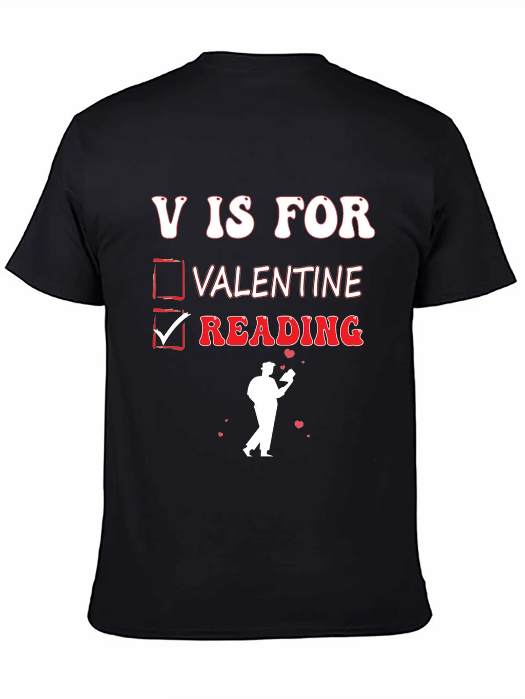 V Is For Reading Classic Cotton Tee – Unisex Comfort For Any Season